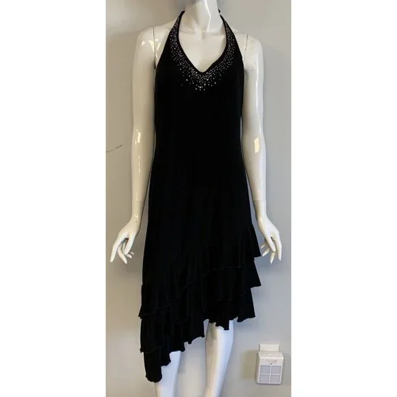 onyx nite dresses black Vintage Onyx Nite Evening Dress DESERT MOSS VINTAGE